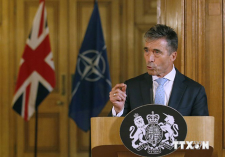 Tổng thư ký NATO Anders Fogh Rasmussen.